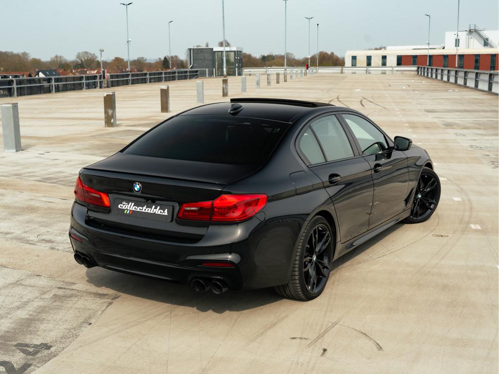 BMW 5 Serie M550i xDrive High Executive (bj 2019, automaat), Automaat, Gebruikt, Zwart, Bedrijf
