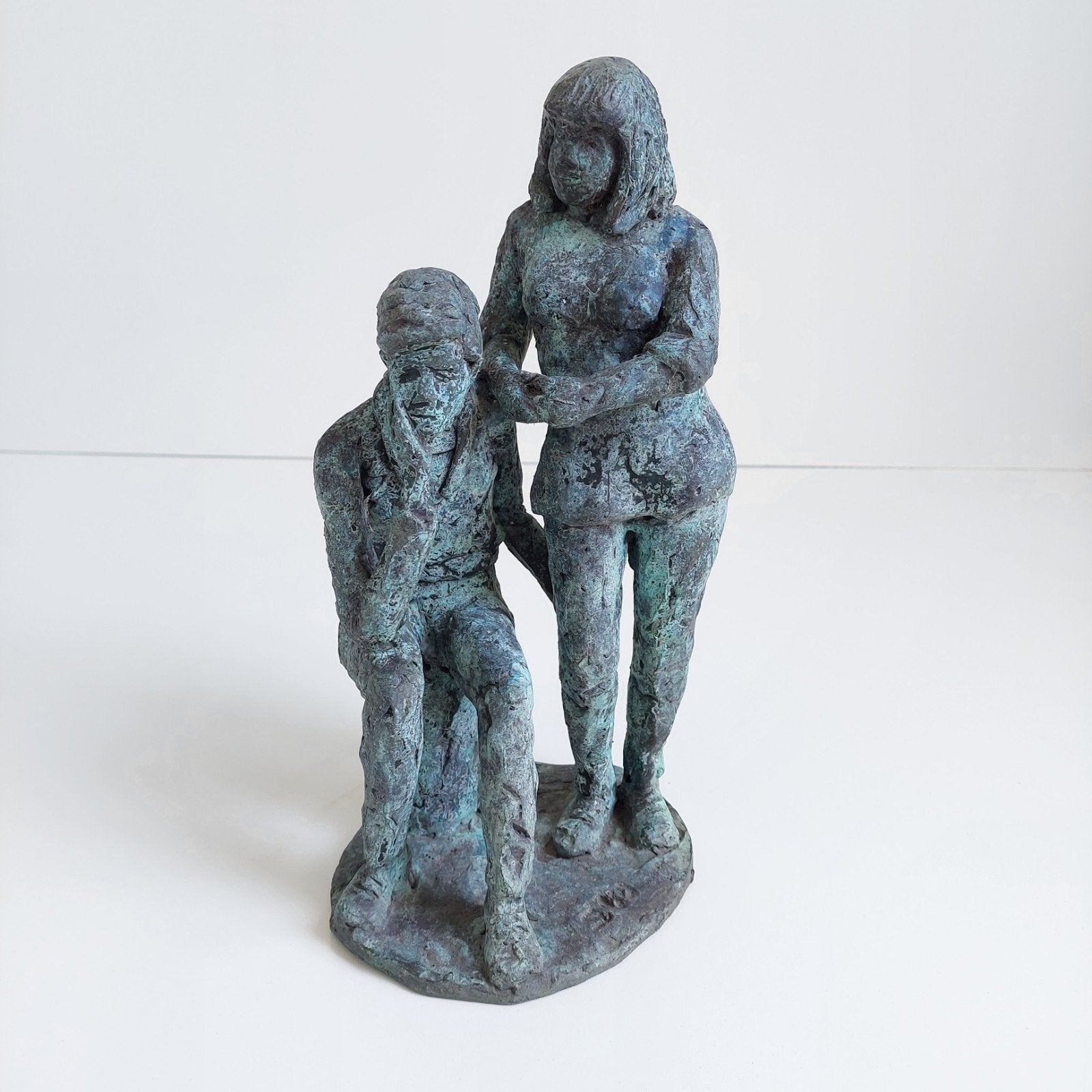 Bronzen Sculptuur Siem Wardenaar Barsingerhorn Brons Beeld, Verzenden, Europa, Brons, Beeld
