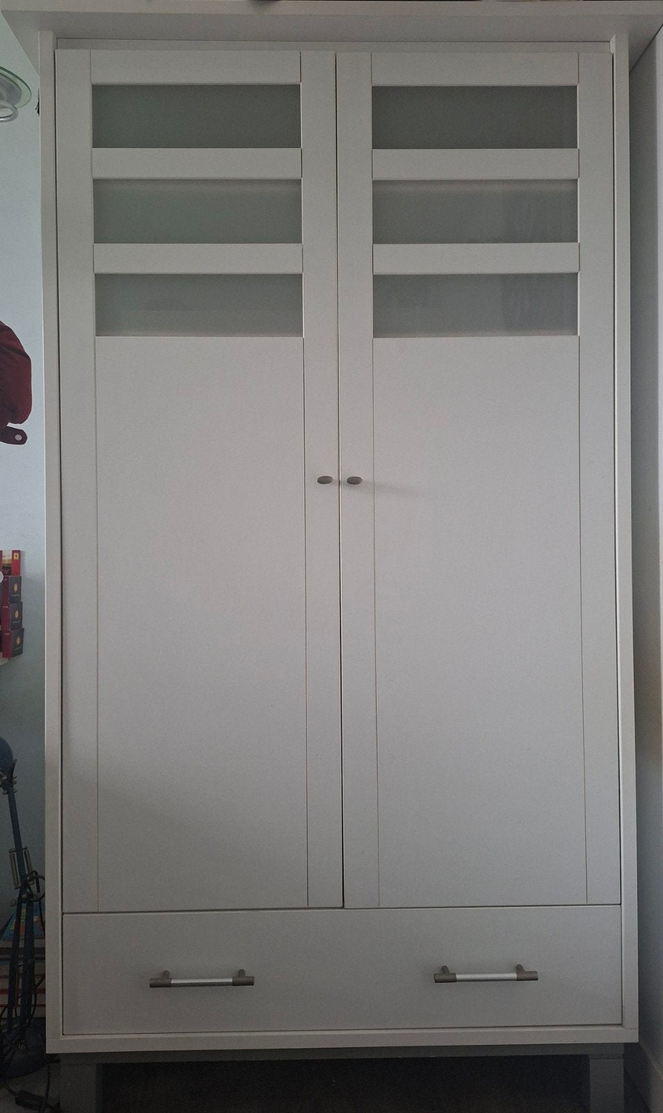 kledingkast, Huis en Inrichting, Kasten | Kledingkasten, Ophalen, Gebruikt, 100 tot 150 cm, 150 tot 200 cm