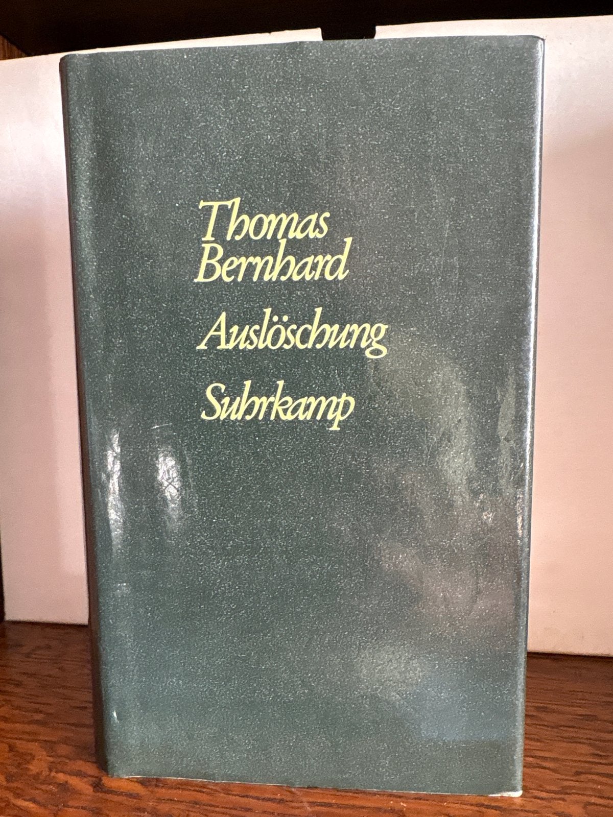 Thomas Bernhard - Auslöschung (Suhrkamp), Boeken, Ophalen of Verzenden, Gelezen, Europa overig