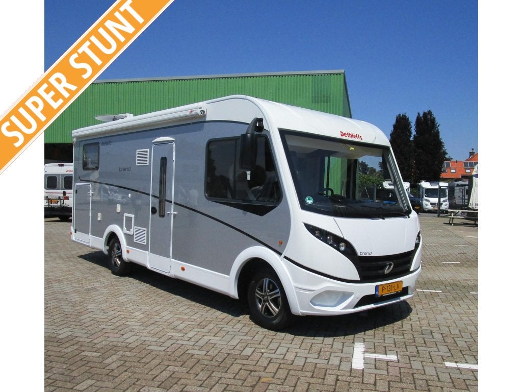 Dethleffs Trend 7057 EB , nu super scherp geprijsd!!!, Ringverwarming, Fiat, Bedrijf, Diesel