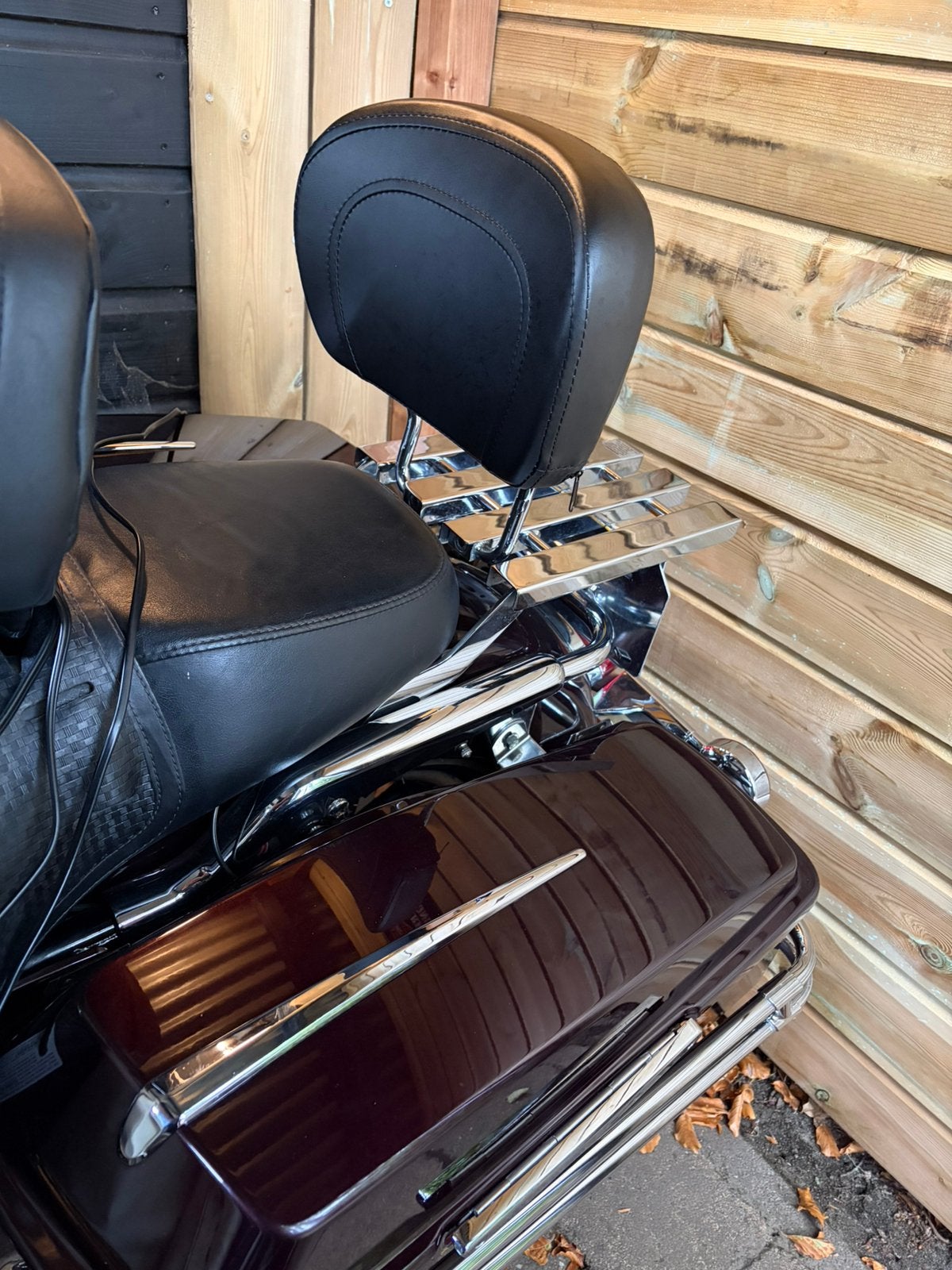 Te koop Roadking  originele sissybar met bagagedrager bj2005, Motoren, Onderdelen | Harley-Davidson, Ophalen of Verzenden