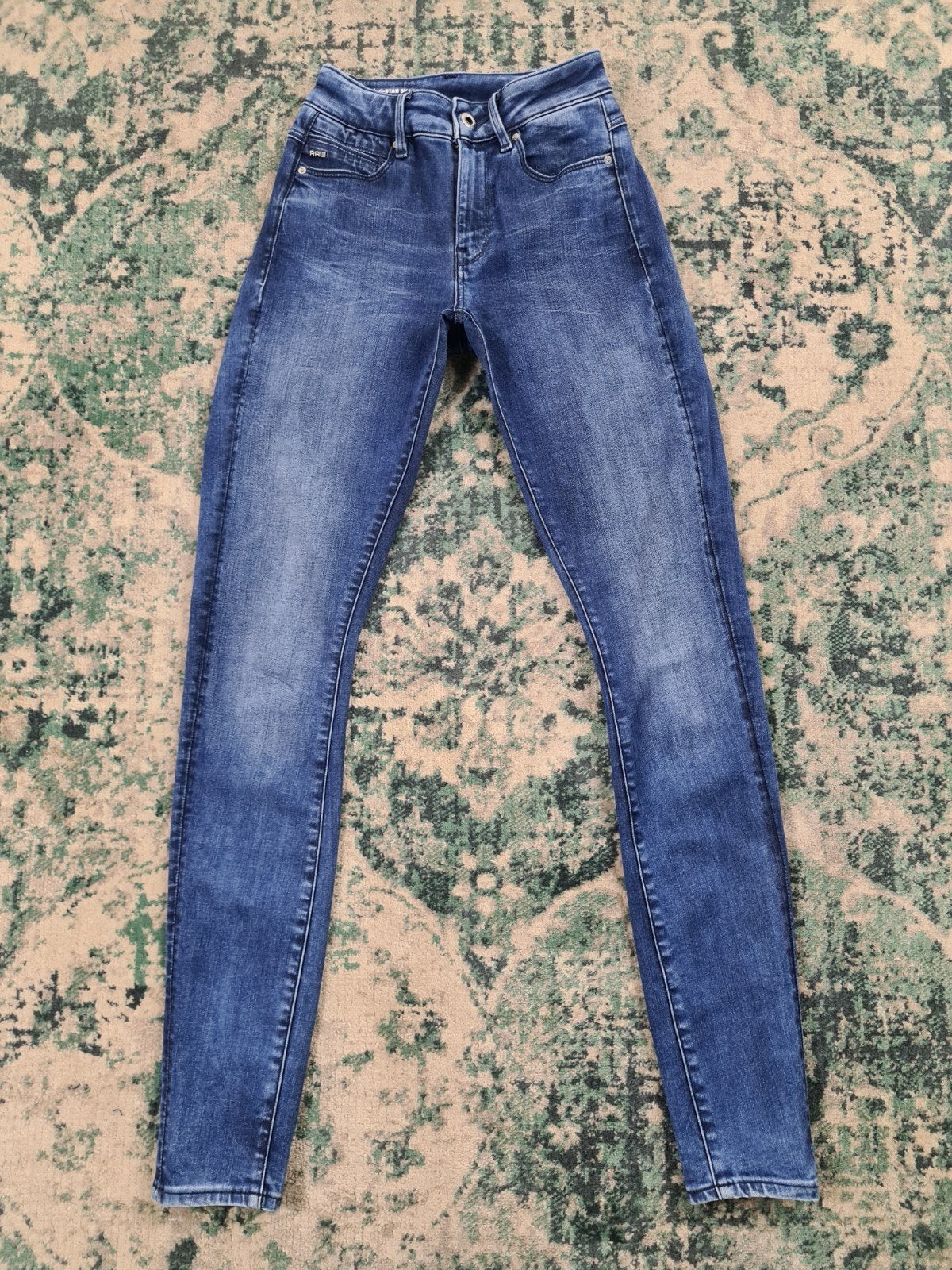 G-star shape high super skinny W26 L32 Dames Tulsi2632 High-, Blauw, Ophalen of Verzenden, W27 (confectie 34) of kleiner, G-STAR RAW