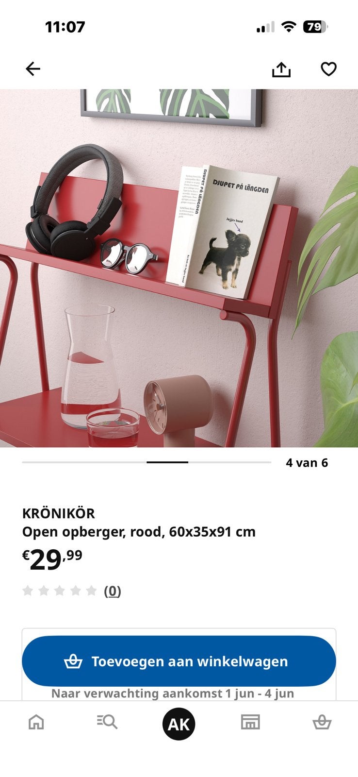 Handig rek , nieuw, Huis en Inrichting, Ophalen, Zo goed als nieuw