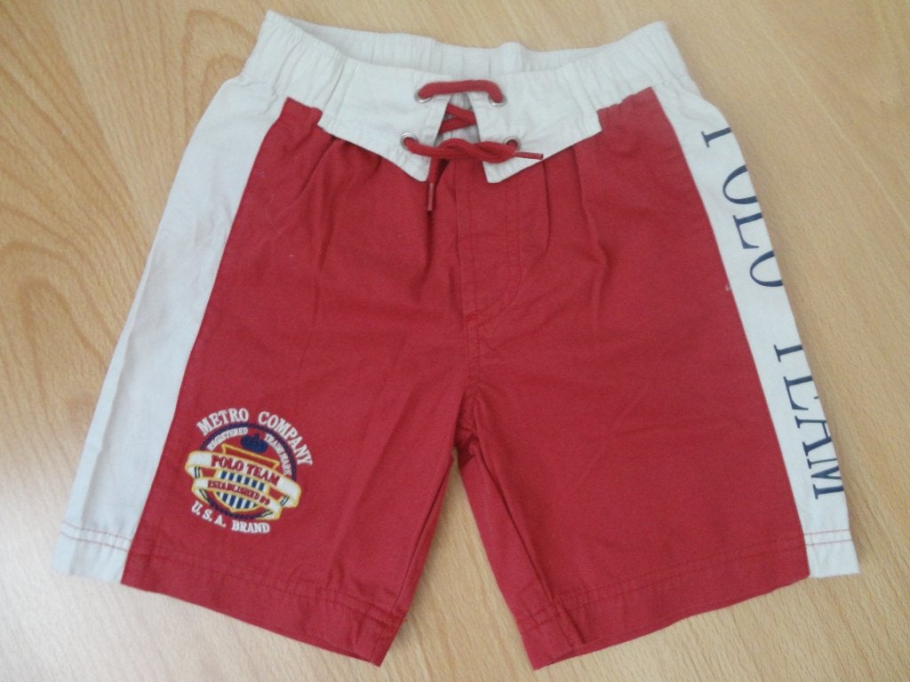 Rood zwemshort maat 4 / 104 - Metro Company, Kinderen en Baby's, Kinderkleding | Maat 104, Ophalen of Verzenden, Zo goed als nieuw