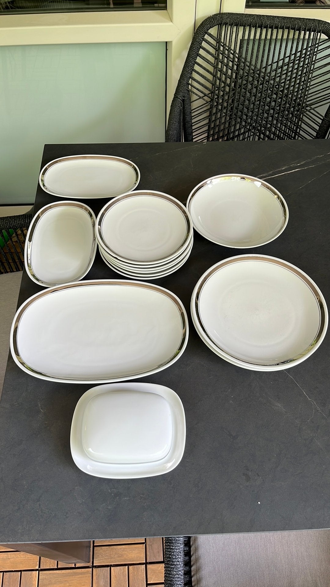 Hutschenreuther Arzberg-Bavaria.servies, Huis en Inrichting, Keuken | Servies, Gebruikt, Ophalen of Verzenden, Bord(en), Overige stijlen