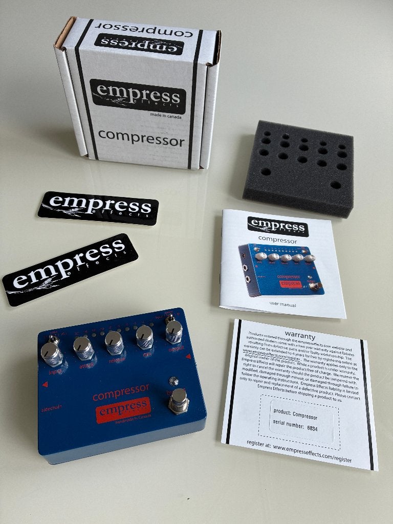 Empress compressor, Muziek en Instrumenten, Ophalen, Zo goed als nieuw, Compressor