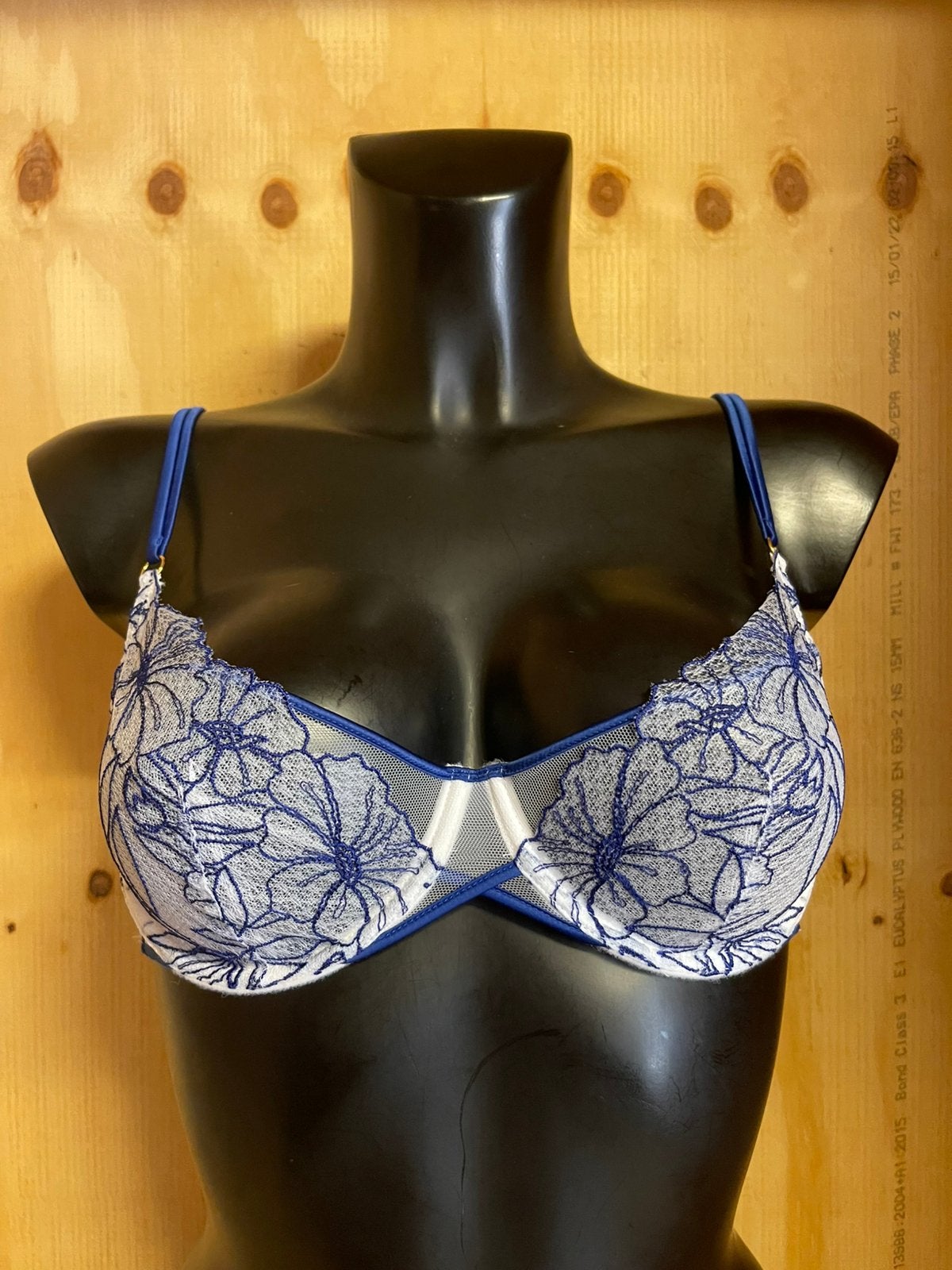 Andres sarda bh maat 80b model tarsilia, Verzenden, Wit, BH