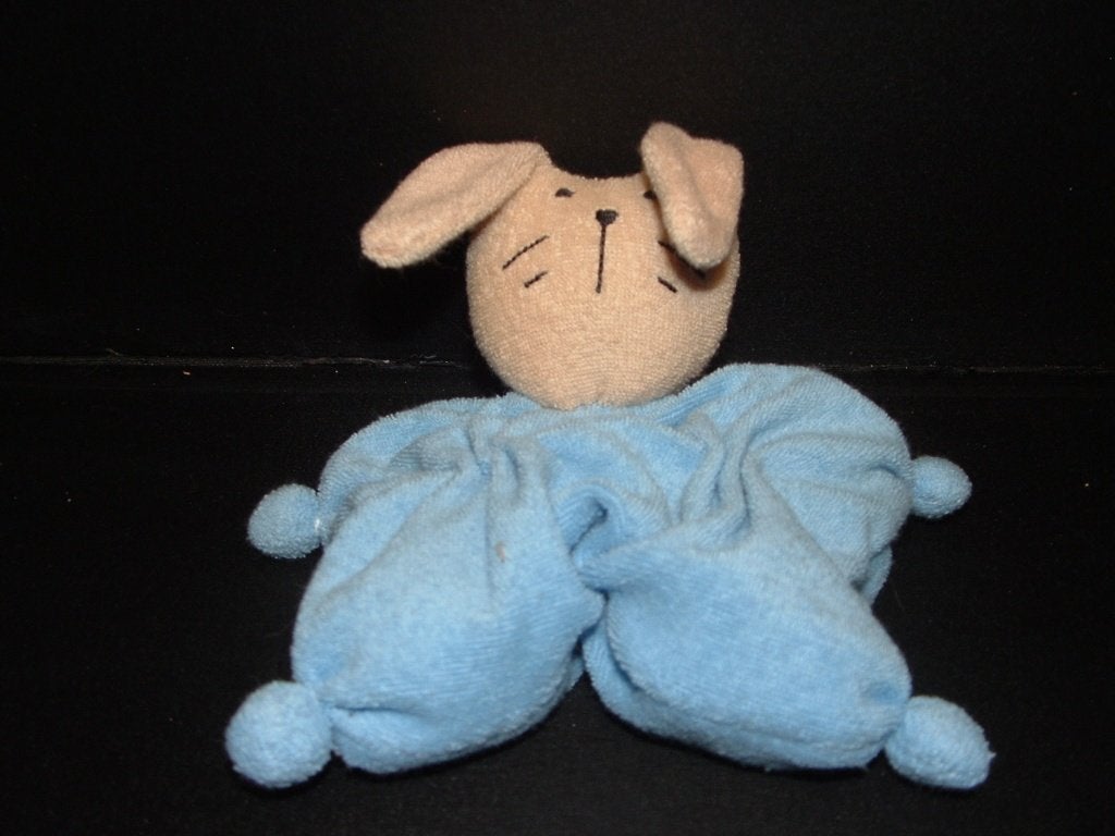 DIFRAX TUTKONIJN KONIJN KNUFFELDOEKJE BADSTOF BLAUW, Ophalen of Verzenden, Nieuw, Overige typen