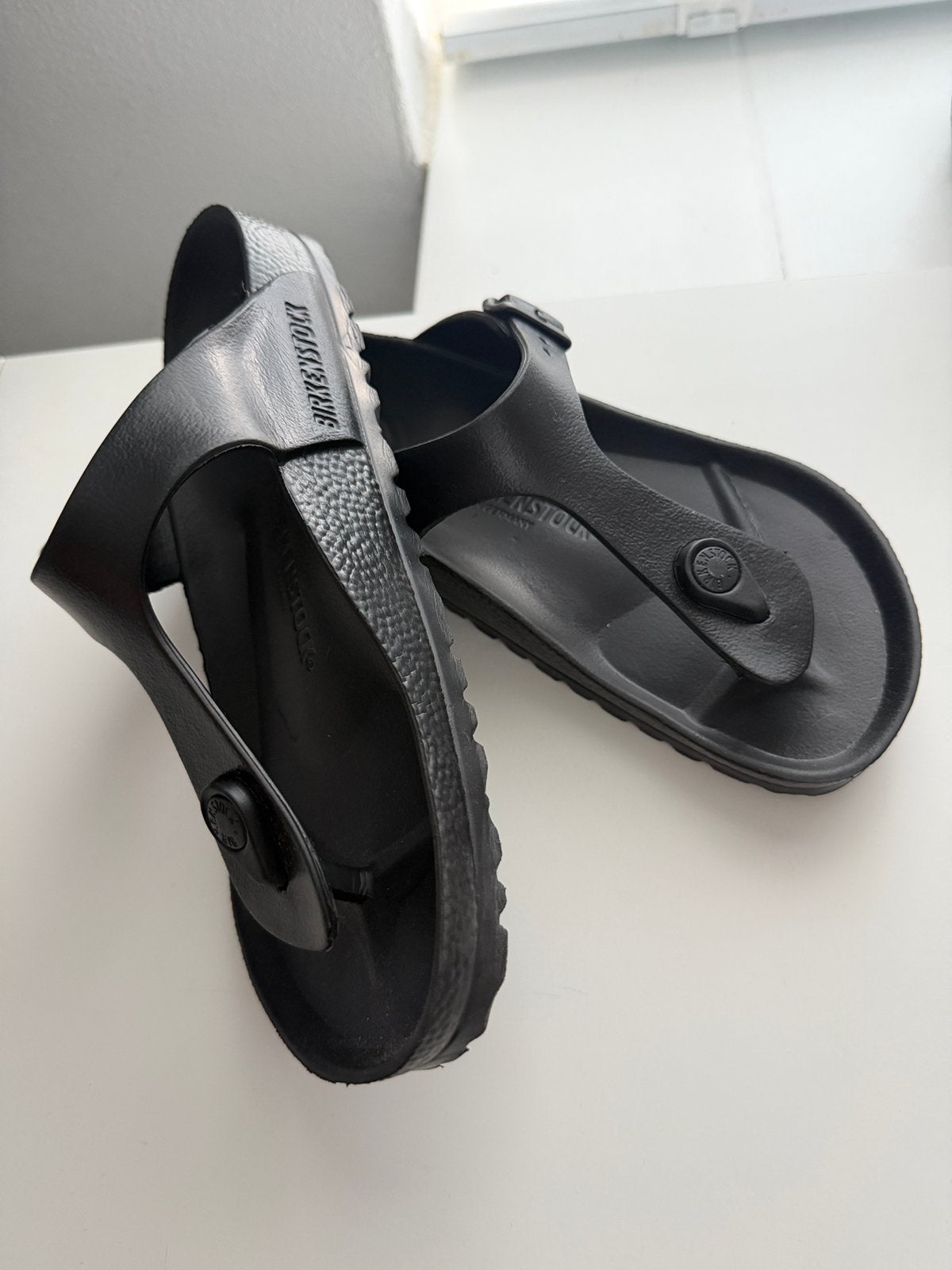 Nieuwe Birkenstock Gizeh Eva zwart maat 36, Ophalen, Jongen of Meisje, Overige typen, Nieuw