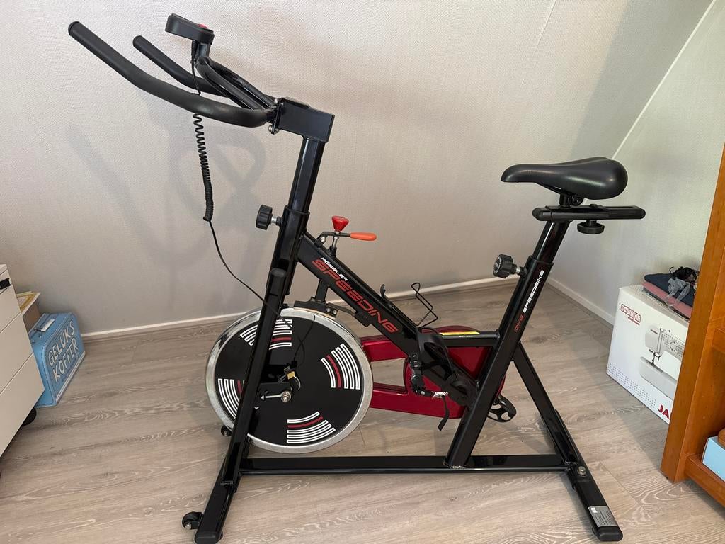 Speedbike Spinningfiets - Zo goed als nieuw, Ophalen, Spinningfiets, Zo goed als nieuw, Metaal