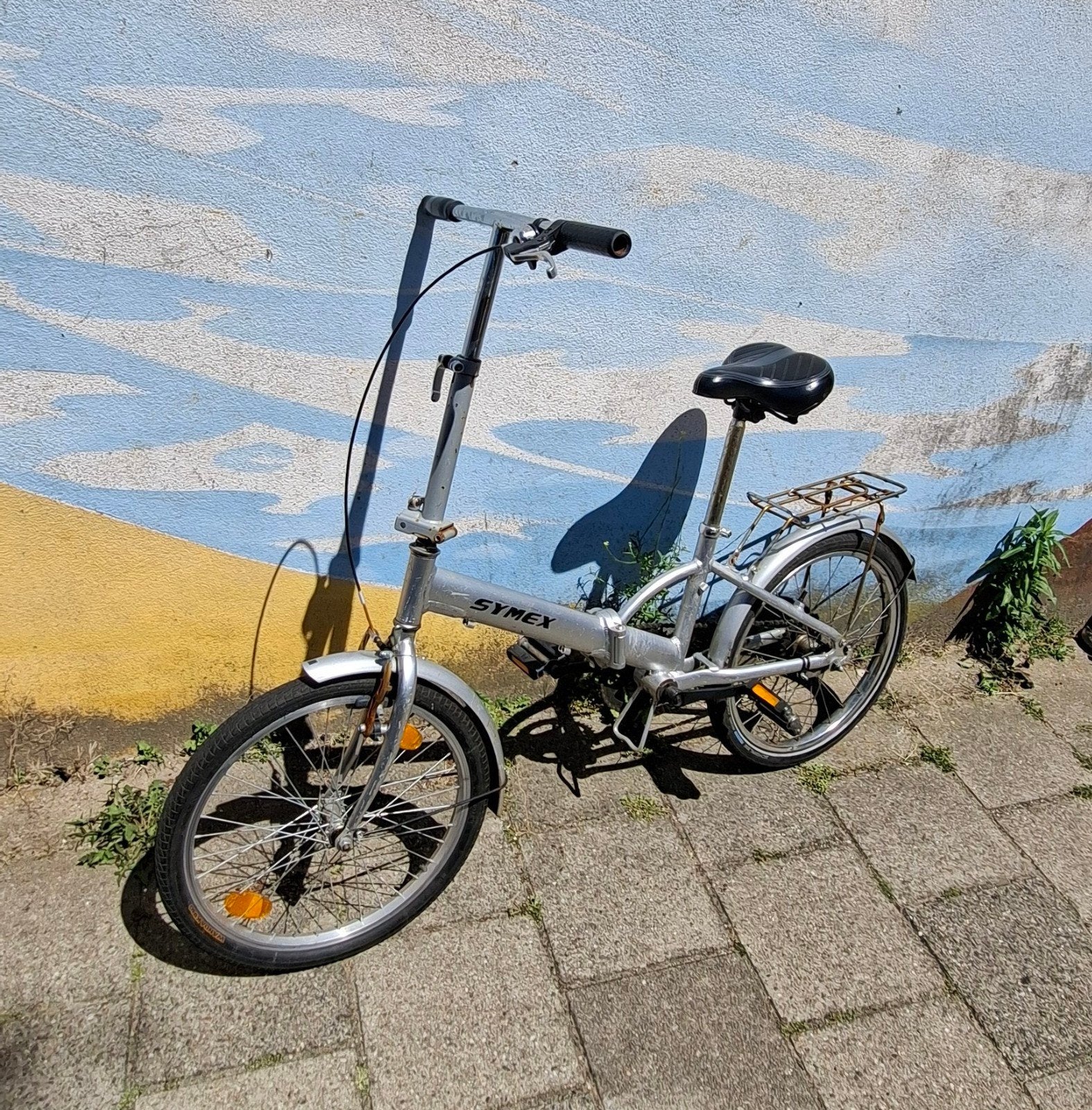 Opvouwbare fiets - Ideaal voor treinreizen, inclusief slot, Ophalen, Gebruikt, Minder dan 14 inch