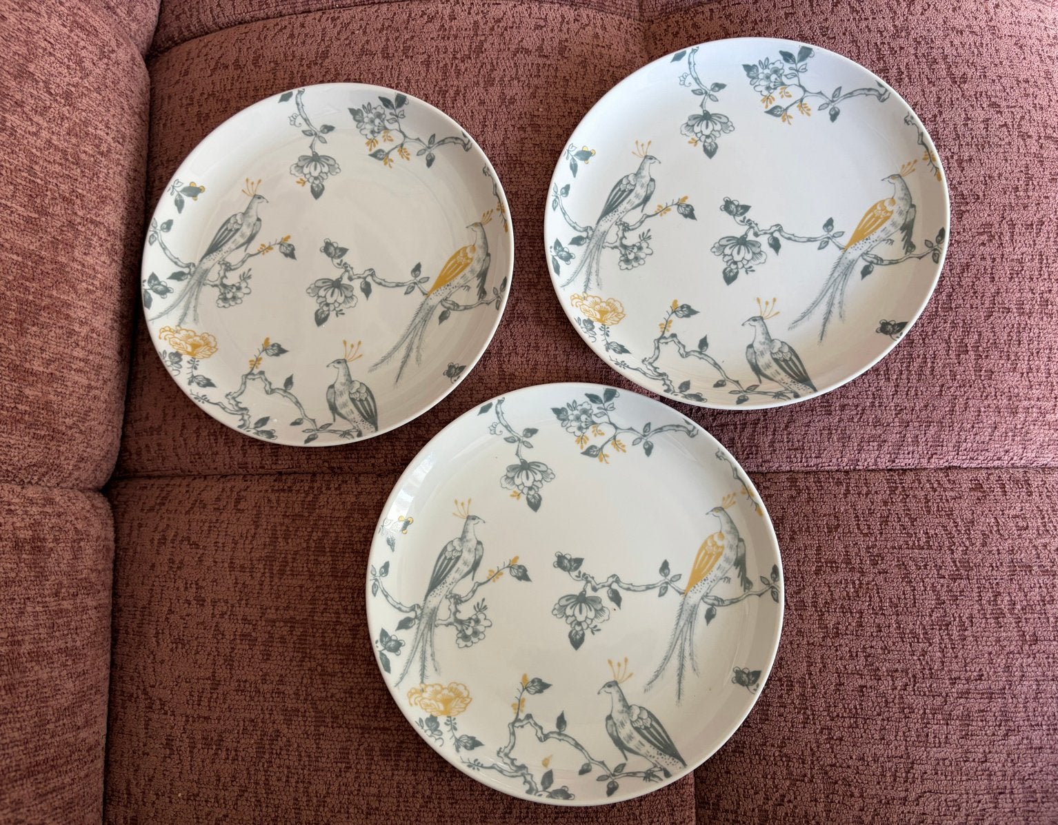 3 Vivo (Villeroy & Boch) limited edition ontbijtborden, Vivo, Ophalen of Verzenden, Zo goed als nieuw, Bord(en)