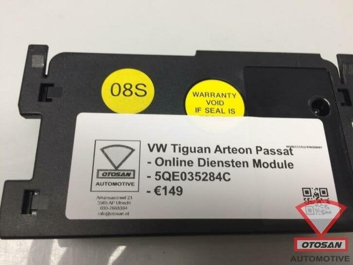 vw tiguan arteon passat online diensten module 5qe352284c, Auto-onderdelen, Gebruikt, Volkswagen, Volkswagen AG, Berliner Ring 2
38440  Wolfsburg, DE