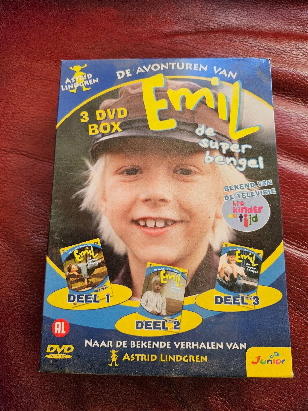 De Avonturen van Emil de Super Bengel - 3 DVD Box, Gebruikt, Alle leeftijden, Nederlands, Tv-serie