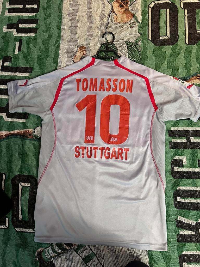 John Dahl Tomasson Stuttgart voetbal shirt uit 2005/06, Maat XL, Ophalen of Verzenden, Zo goed als nieuw, Shirt