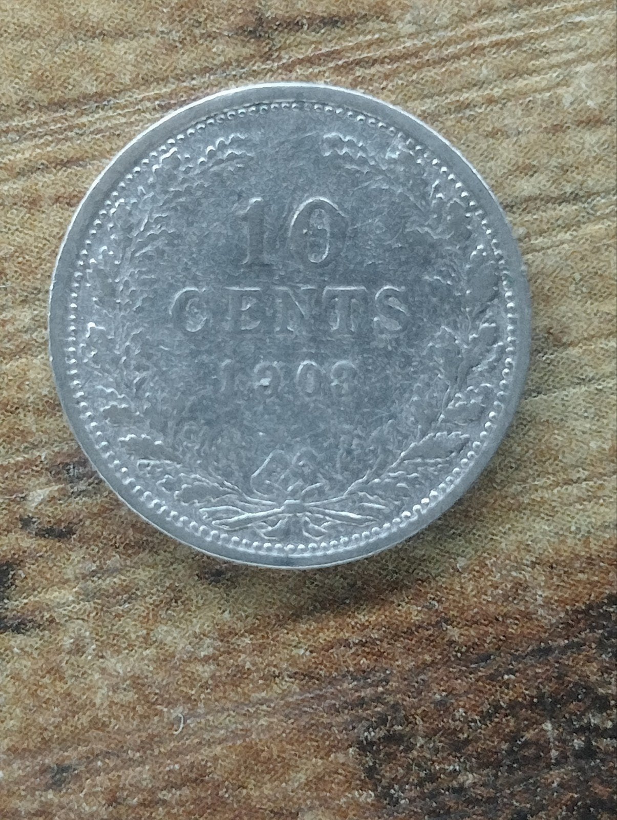 10 cent 1903, Postzegels en Munten, Munten | Nederland, Zilver, Ophalen of Verzenden, 10 cent, Koningin Wilhelmina
