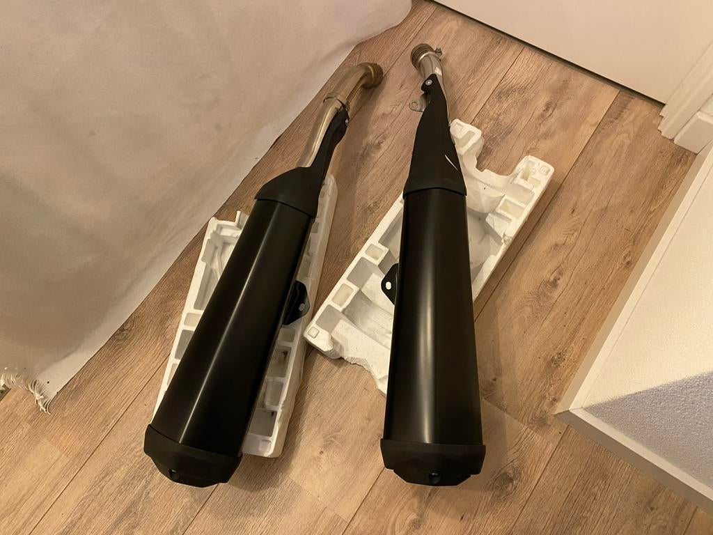 Originele Kawasaki ZZR 1400 uitlaten / kleur zwart, Motoren, Ophalen of Verzenden, Gebruikt