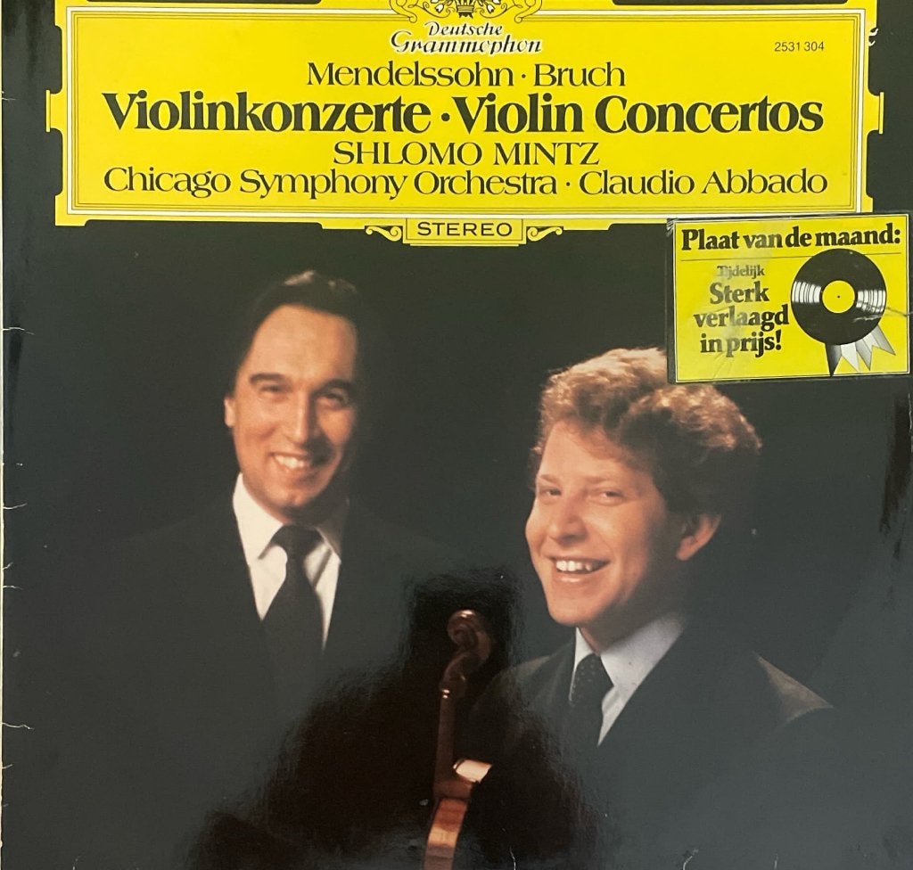 Mendelssohn / Bruch - Violin Concertos, Ophalen of Verzenden, Zo goed als nieuw, Romantiek, 12 inch
