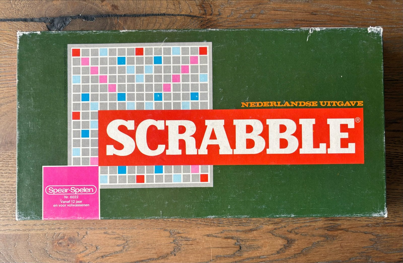 Scrabble - Nederlandse Uitgave - Bordspel, Drie of vier spelers, Ophalen of Verzenden, Gebruikt