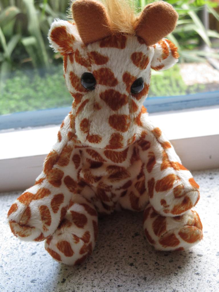 Giraffe giraf girafje van My Friend Unitoys, Giraf, Wasbaar, Ophalen of Verzenden, Zo goed als nieuw