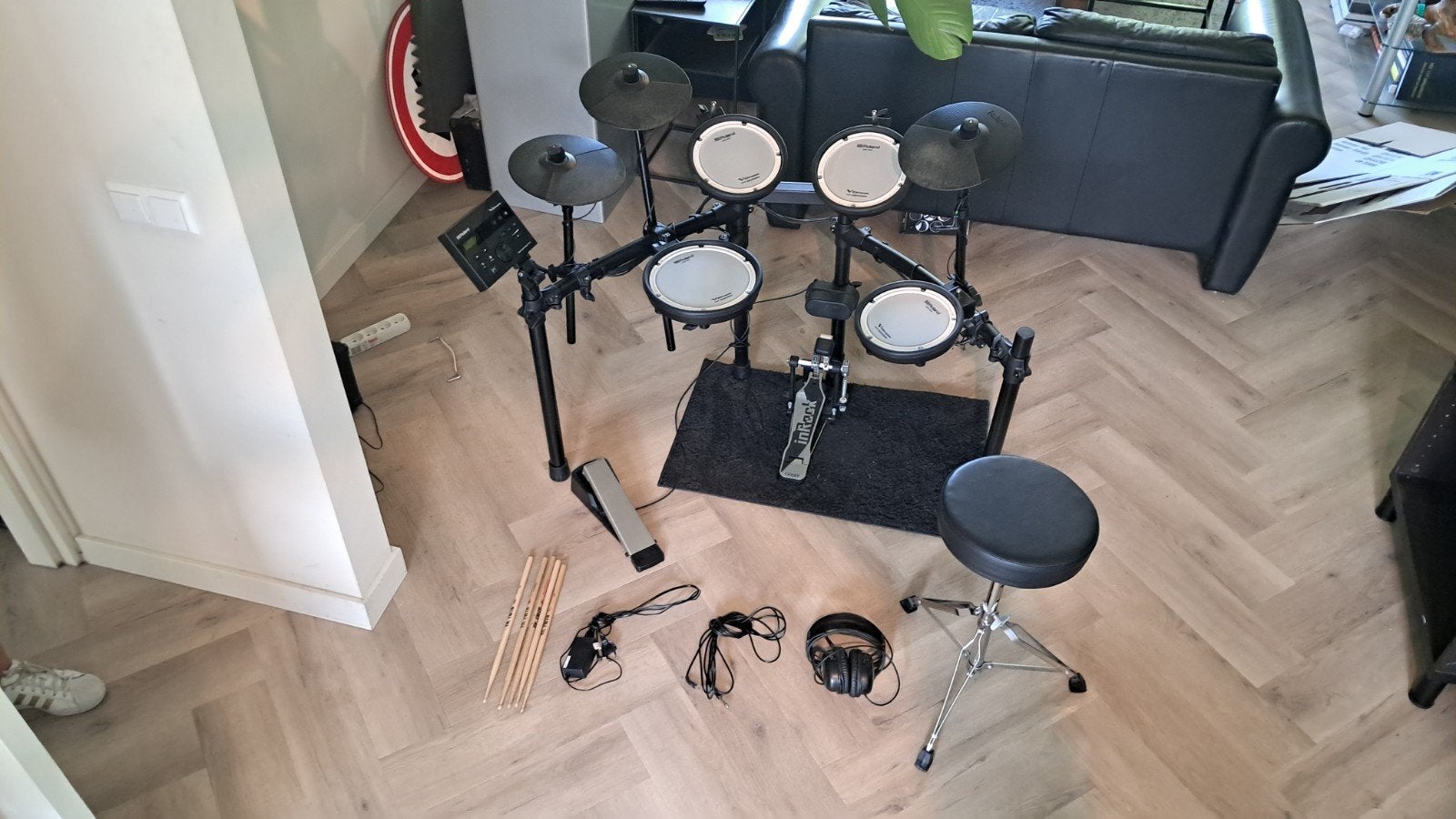 Roland V-drums TD-07 DMK elektrisch drumstel, Muziek en Instrumenten, Ophalen, Zo goed als nieuw, Roland, Elektronisch
