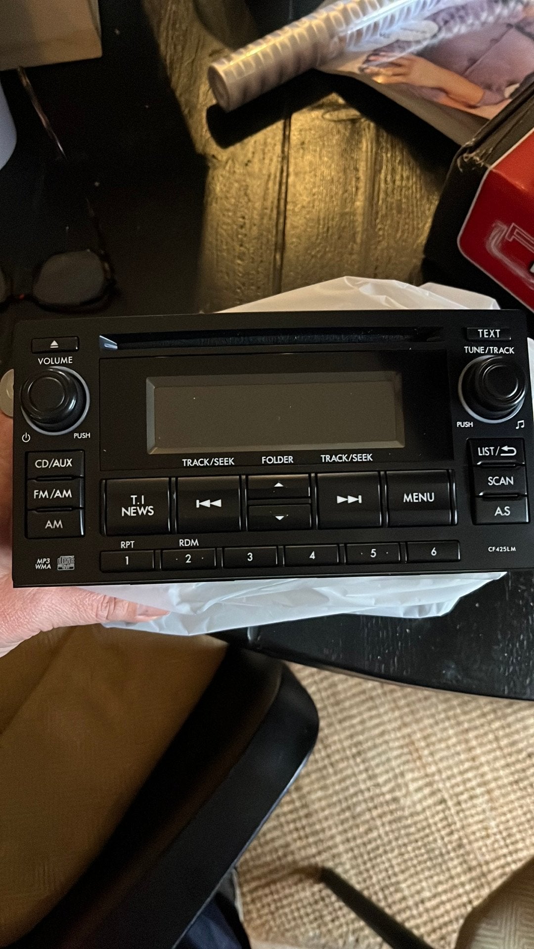 Orginele Subaru Forester radio, Ophalen of Verzenden, Zo goed als nieuw