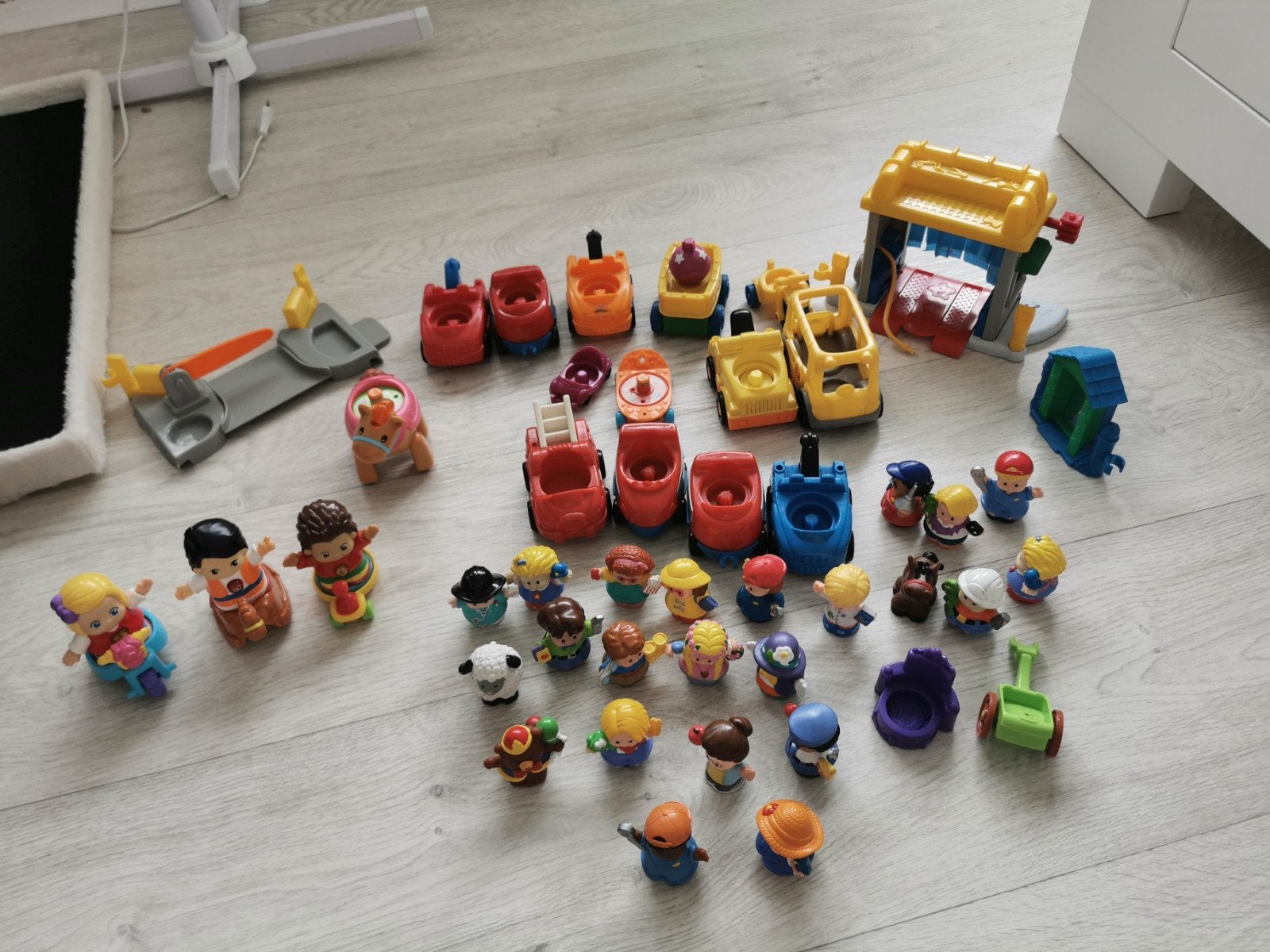 Grote set Fisher Price en Little people zie beschrijving, Ophalen of Verzenden, Speelset
