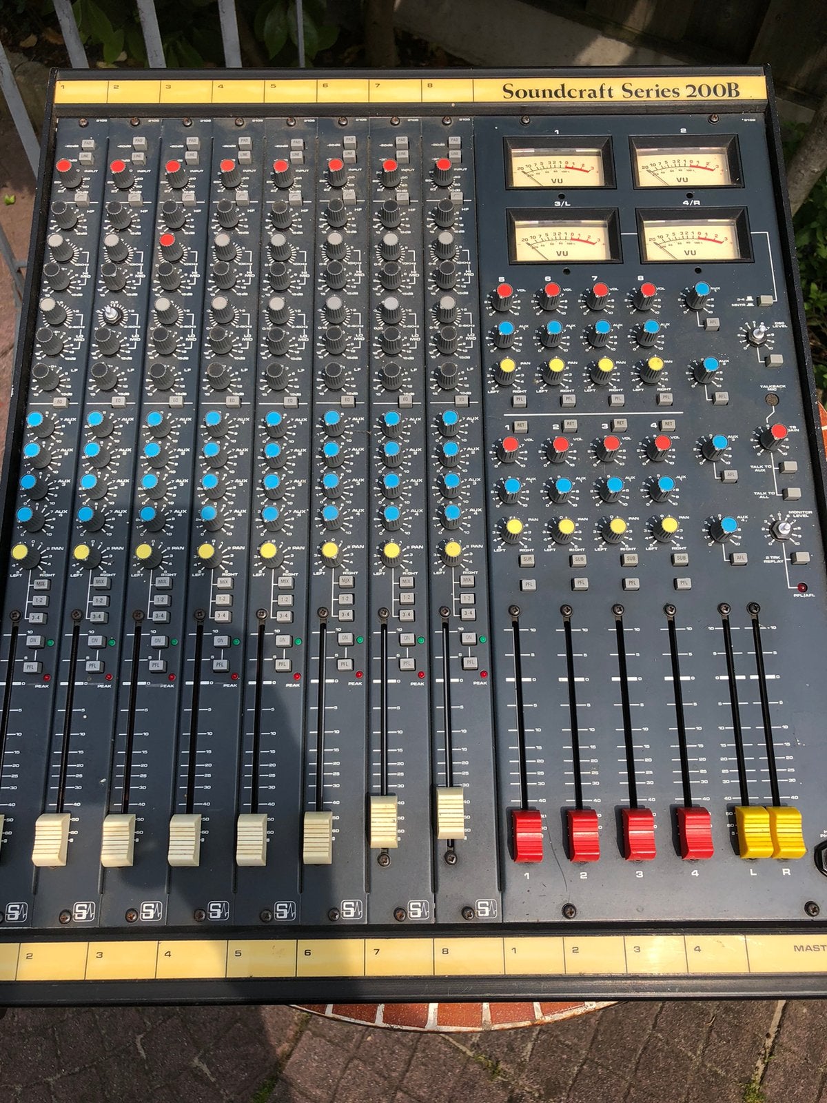 Soundcraft 200b (8-ch), Muziek en Instrumenten, Mengpanelen, Ophalen, Gebruikt, 5 tot 10 kanalen
