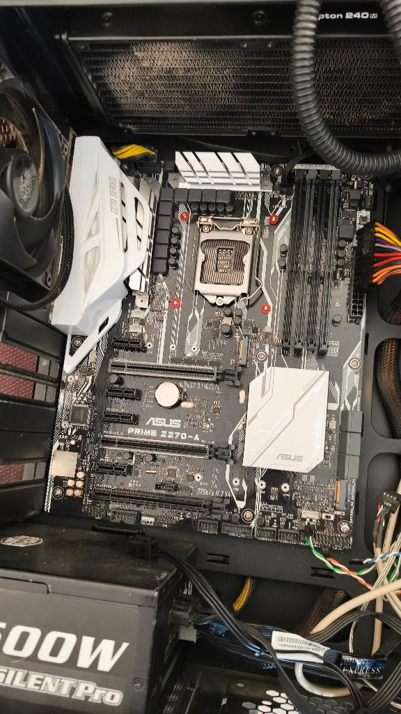 Asus prime Z270-a, LGA 1151, DDR4, Ophalen of Verzenden, Zo goed als nieuw