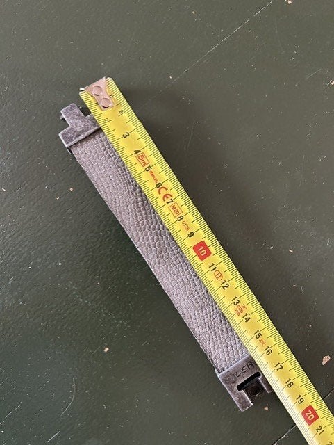 Josh armband 18 cm voor (zeer) kleine pols, Sieraden, Tassen en Uiterlijk, Ophalen of Verzenden, Gebruikt, Grijs, Leer