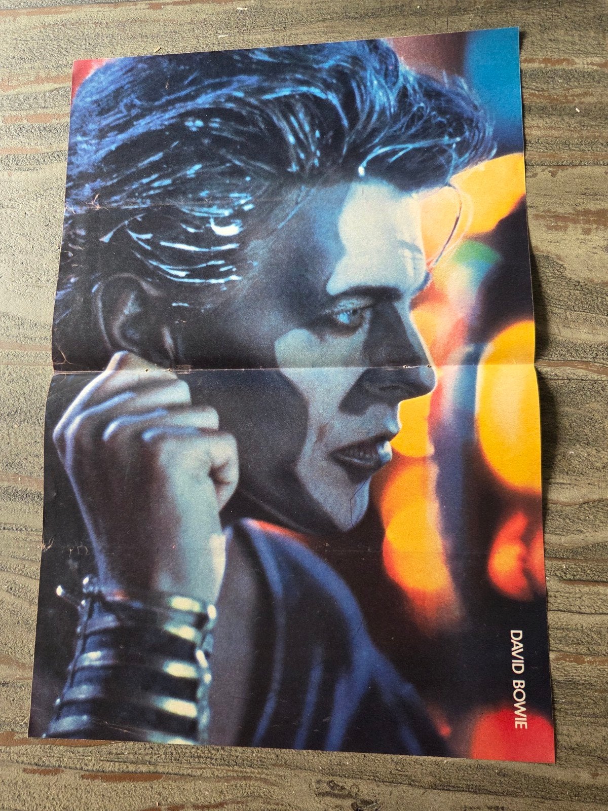 3 Vintage David Bowie Posters, Verzamelen, Rechthoekig Staand, Ophalen of Verzenden, Zo goed als nieuw, A1 t/m A3