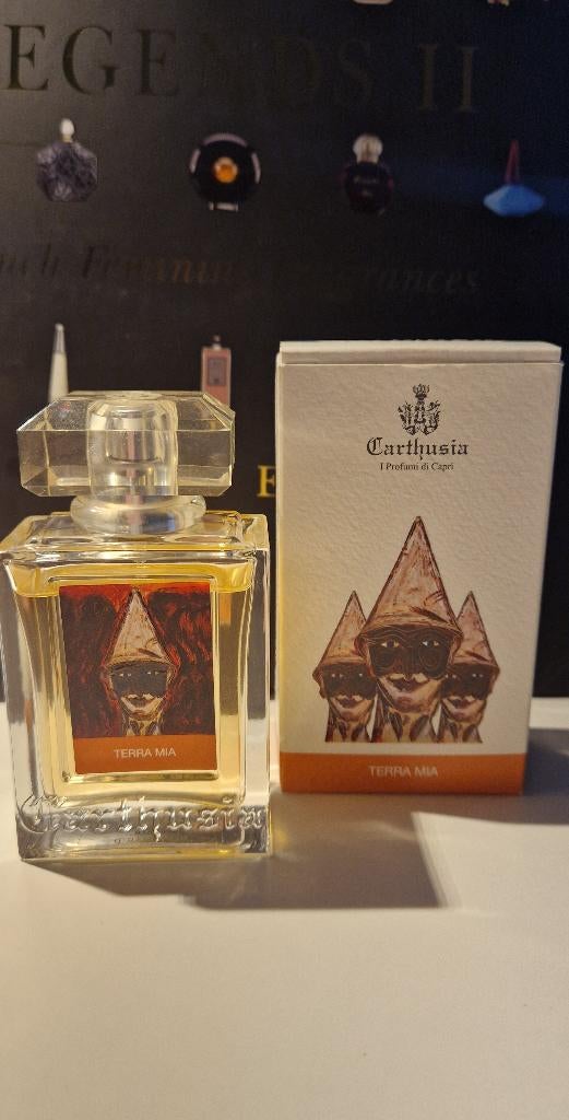 Terra Mia by Carthusia, Sieraden, Tassen en Uiterlijk, Uiterlijk | Parfum, Verzenden, Gebruikt