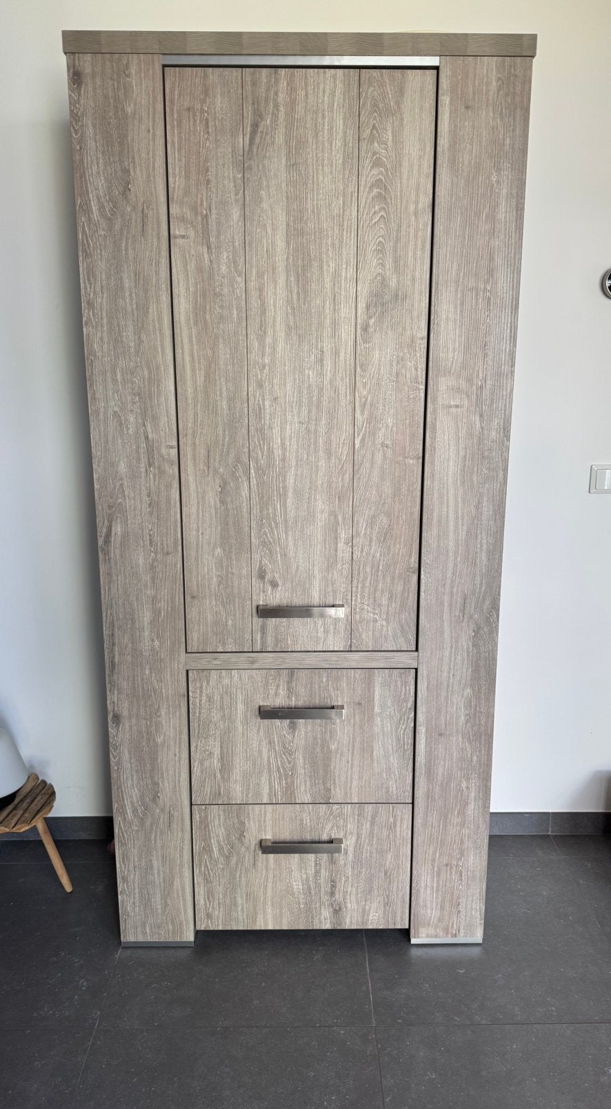 Eiken kast Pronto – 200x90x48 cm, Ophalen