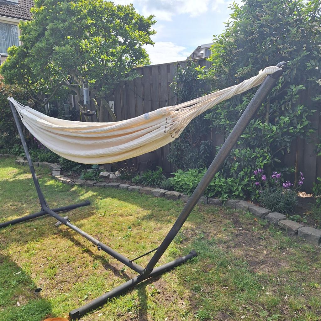 Hangmat inclusief frame antraciet, Ophalen