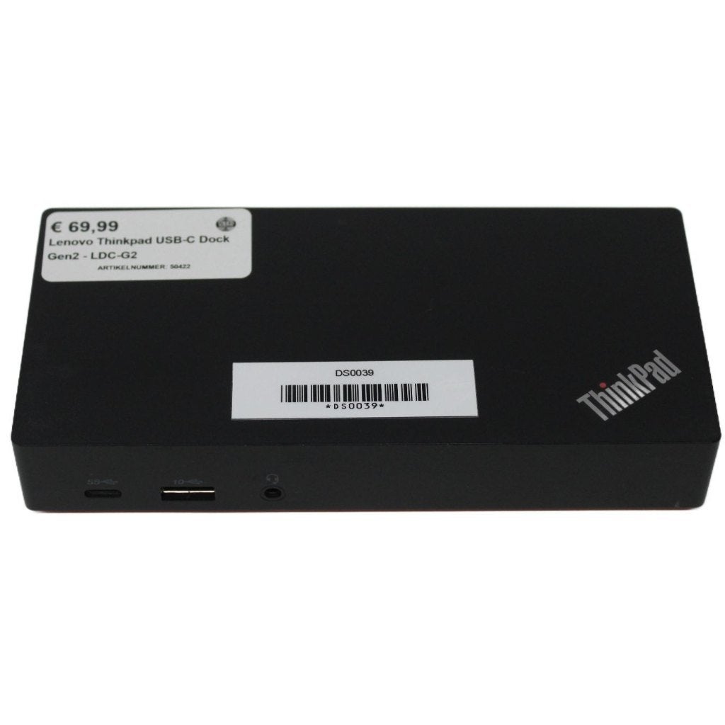 5x Lenovo Thinkpad USB-C Dock Gen2 - LDC-G2, De Entree 250, Unit A 1101 EE Amsterdam, Geen, Ophalen of Verzenden, Zo goed als nieuw