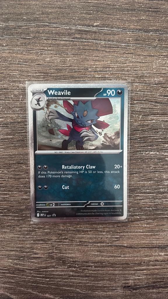 MEP Weavile 021 PROMO, Ophalen of Verzenden, Zo goed als nieuw