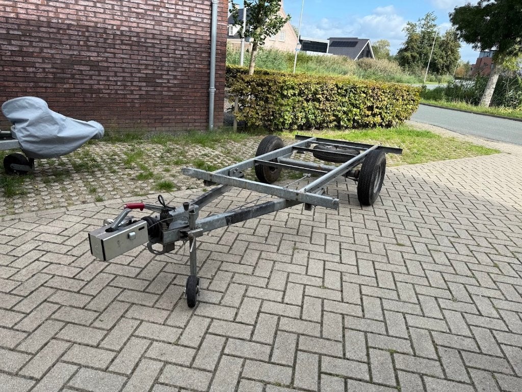 Geremde aanhanger, vouwwagen chassis reclame-aanhanger, Auto diversen, Ophalen, Gebruikt