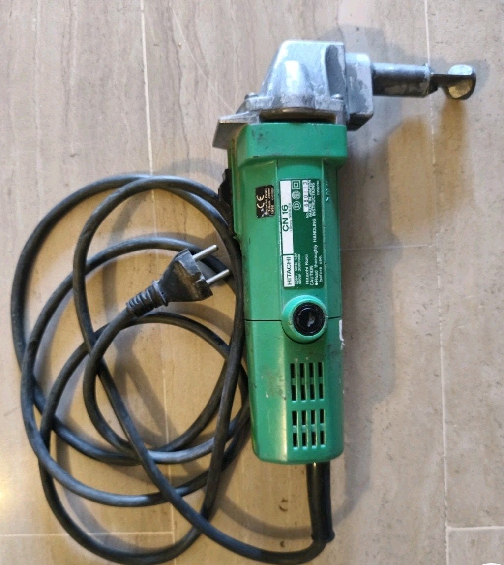 Hitachi CN 16 Nibbler - Metaalschaar, Ophalen of Verzenden, Gebruikt