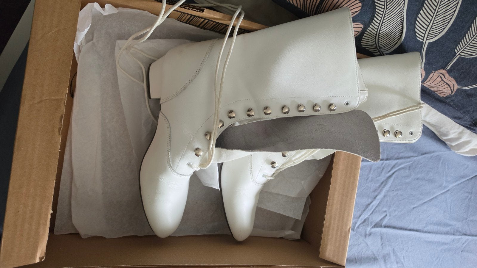 IWA 2030 Haken Dansschoenen Maat 40 Wit, Ophalen, Wit, Dansschoenen, Nieuw