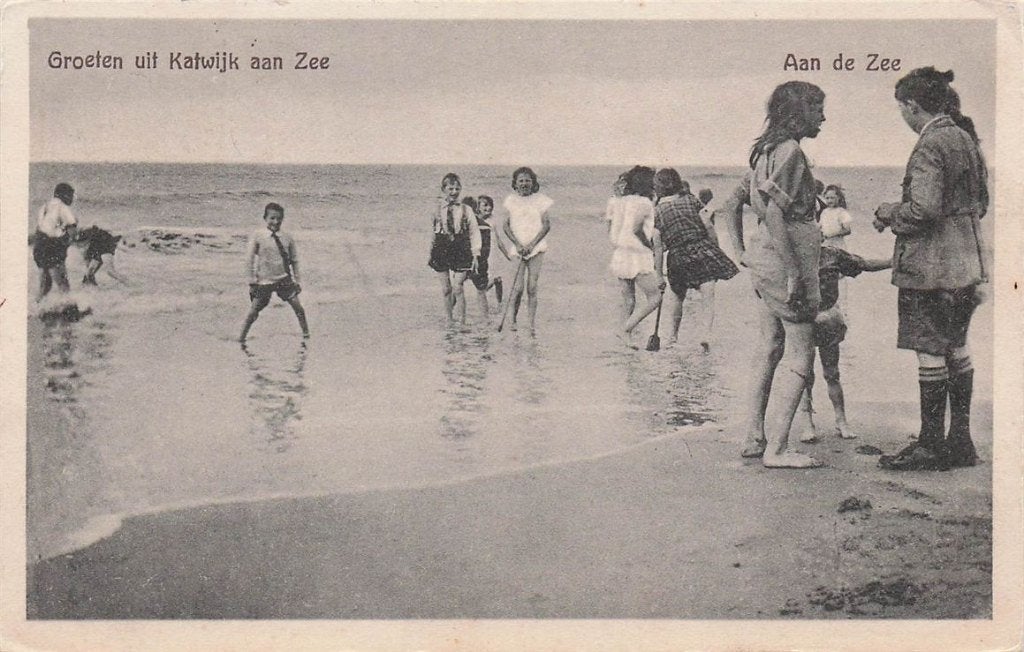 702-328-037 Groeten Uit Katwijk Aan Zee Aan De Zee, Verzenden, Voor 1920, Zuid-Holland