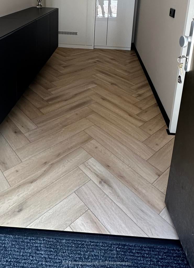 Laminaat visgraat legger vloer klusjesman, Huis en Inrichting, Stoffering | Vloerbedekking, Ophalen, 75 m² of meer, Laminaat