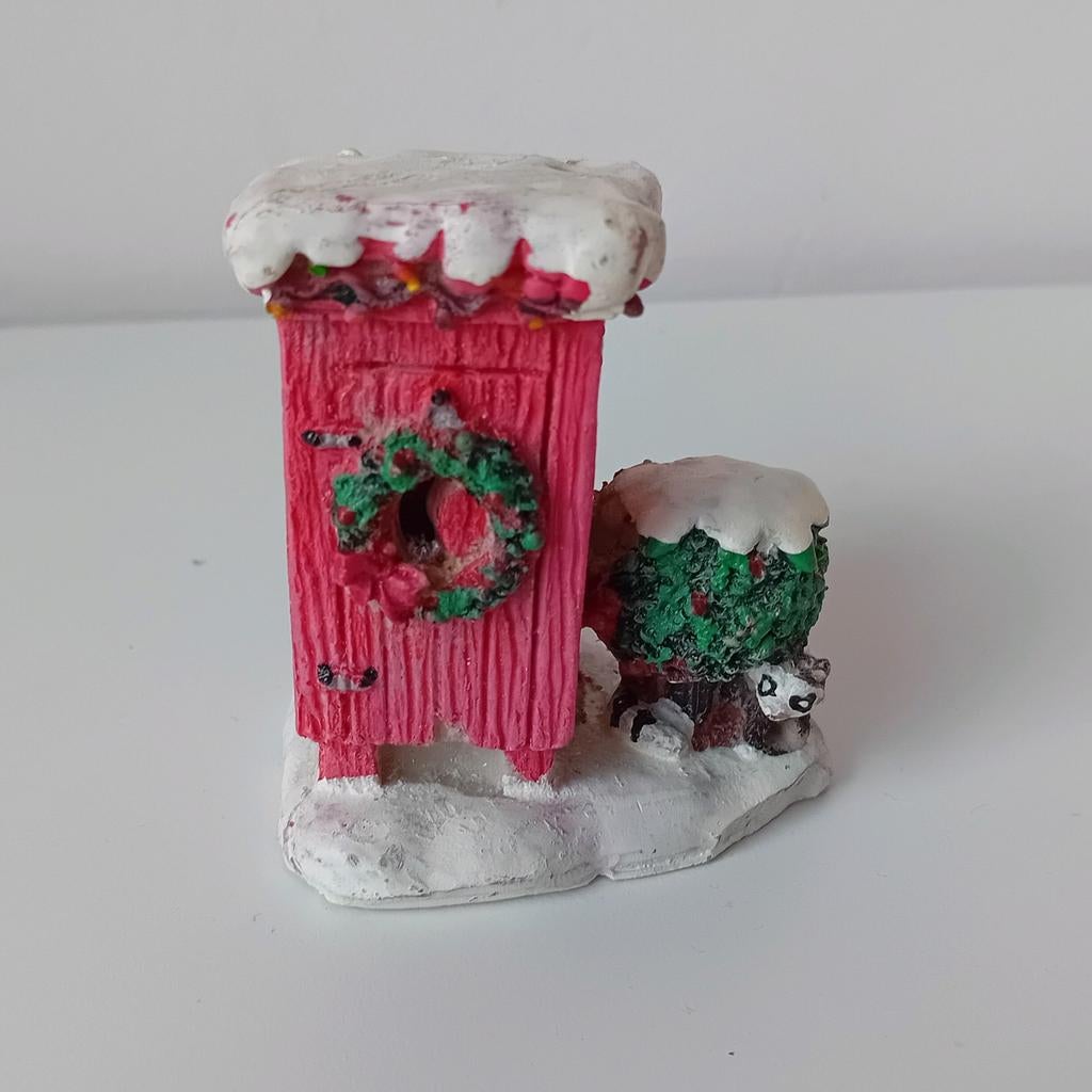 Lemax buitenhuis, Lemax figuur Kerstdorp, Diversen, Kerst, Ophalen of Verzenden