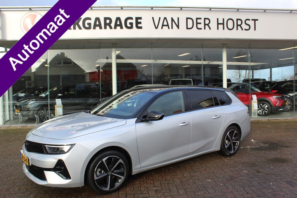 Opel Astra Sports Tourer 1.2 Turbo GS Line , 130 pk Automaat, Auto's, 12 maanden, Euro 6, 1199 cc, 131 pk