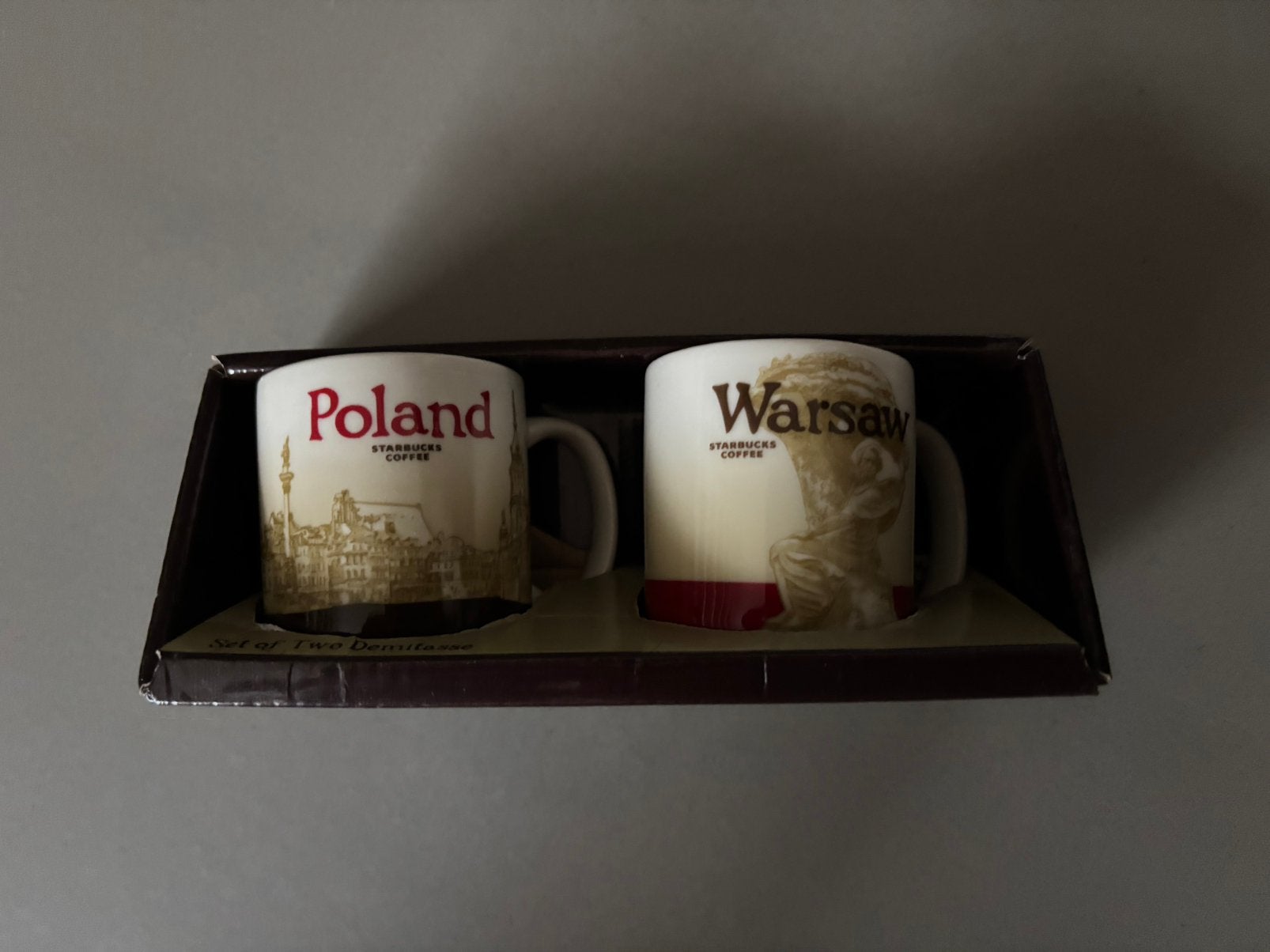 Starbucks espresso Poland (Polen) en Warschau demitasse, Ophalen of Verzenden, Zo goed als nieuw