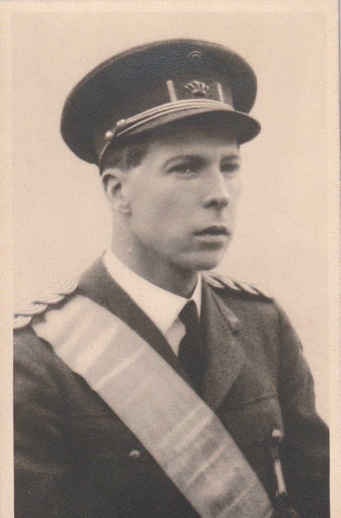 fotokaart     -   man, Verzenden, Voor 1940, Zo goed als nieuw