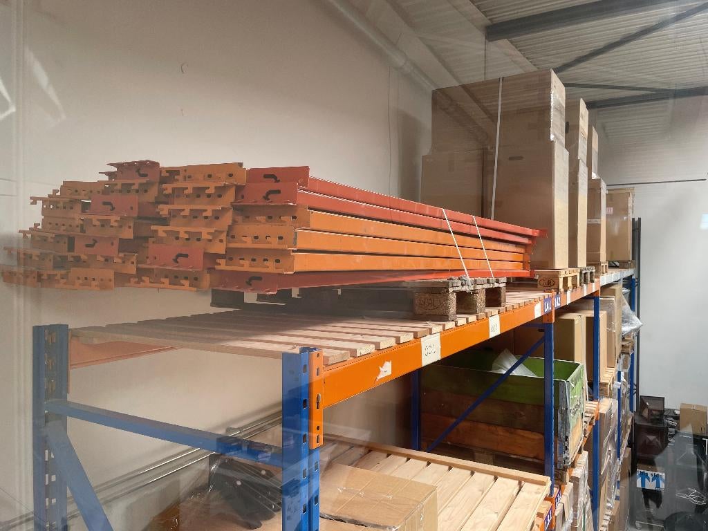 Redirack Palletstelling grootvakstelling liggers gebruikt, Ophalen of Verzenden
