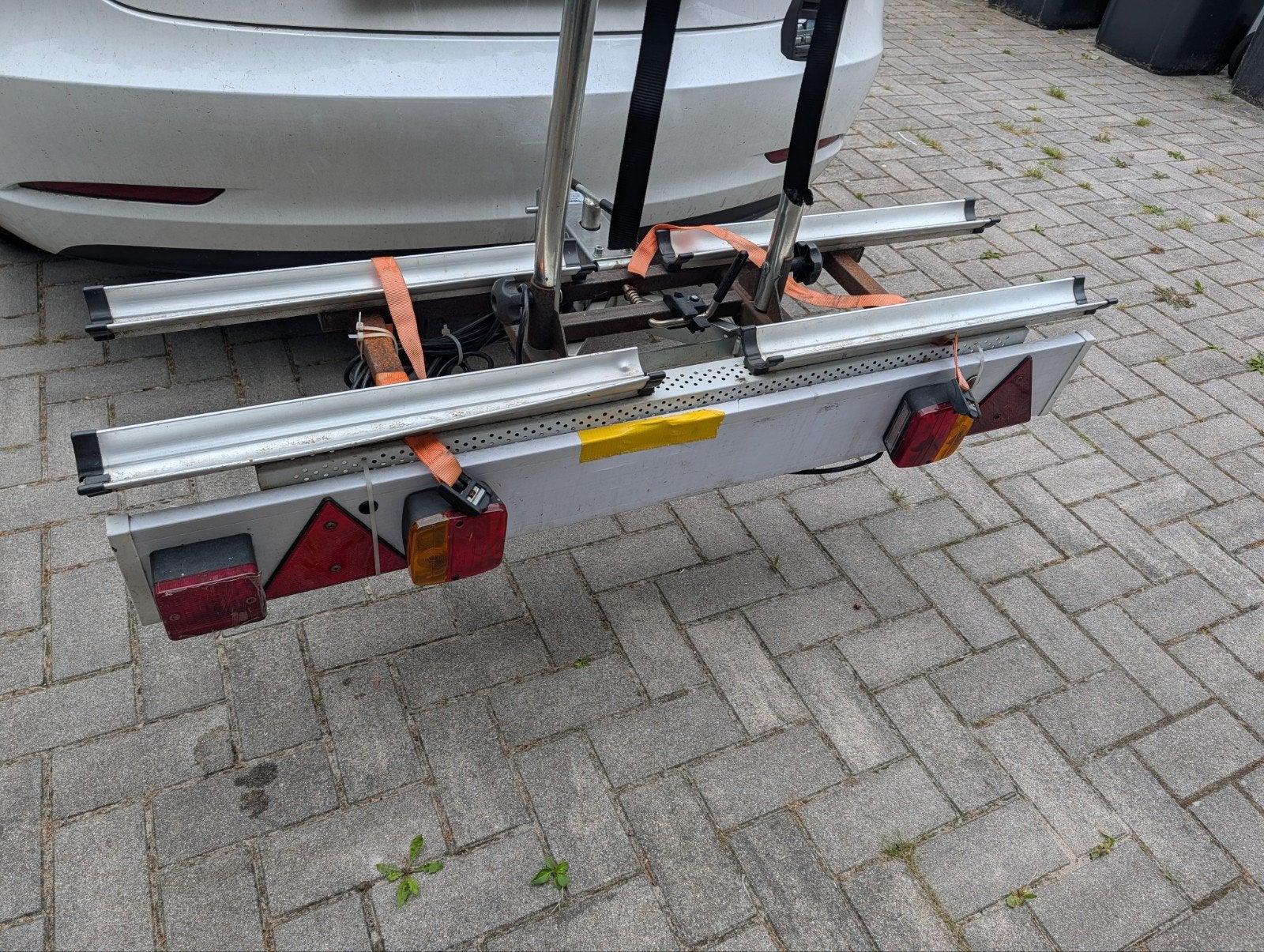 Twinny Load e-Carrier Base fietsendrager - Gebruikt, Fietsen en Brommers, Fietsaccessoires | Aanhangers en Karren, Ophalen, Gebruikt