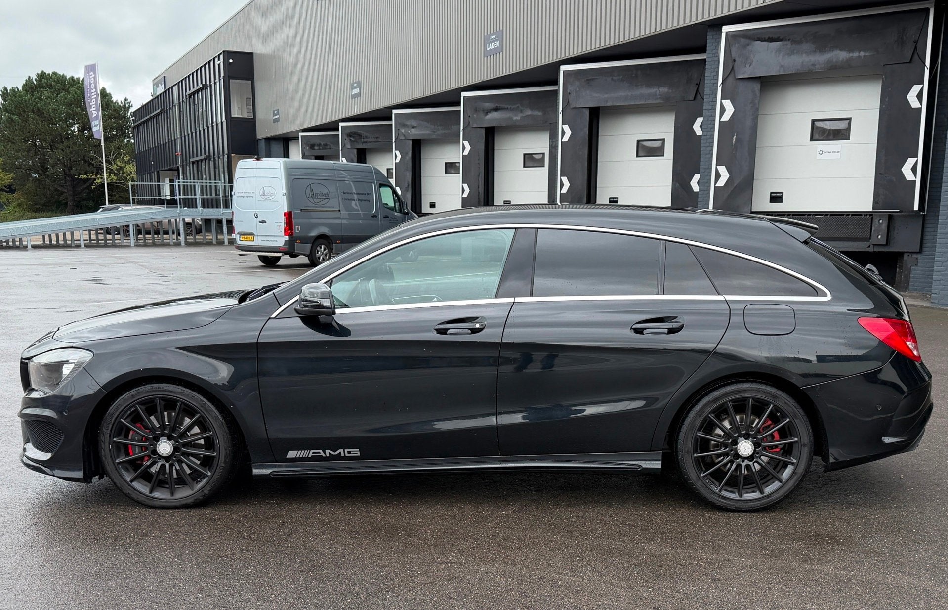 Mercedes-Benz CLA-klasse Shooting Brake 220 CDI AMG PAKKET L, Auto's, CLA, Gebruikt, 4 cilinders, Leder