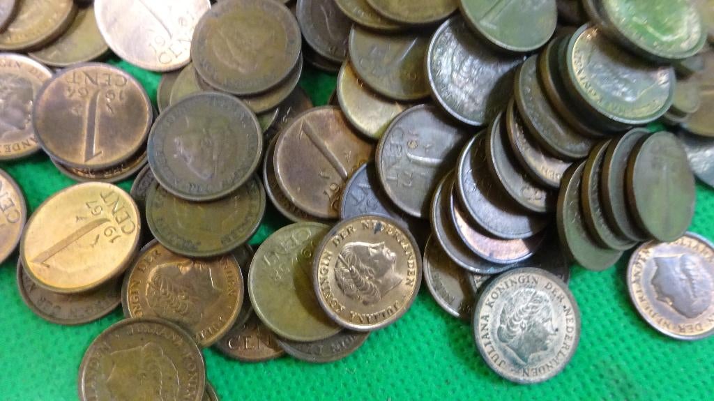 1 kilo centen uit de periode Juliana, Ophalen of Verzenden, Koningin Juliana, 1 cent, Losse munt